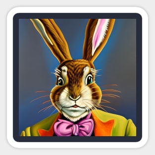 March Hare Sticker